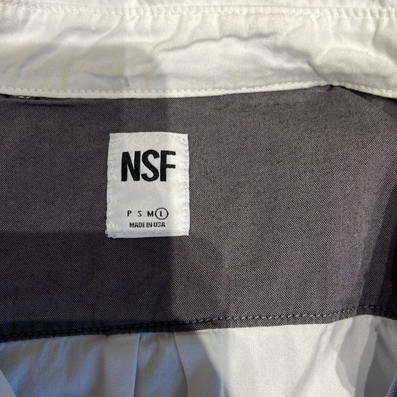 NSF color block blouse, Large, Excellent condition - Picture 7 of 10